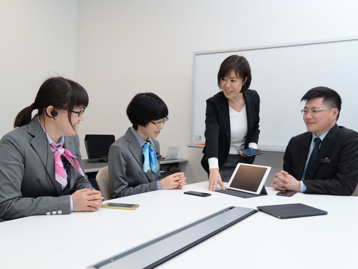 お客様が笑顔になれるお店に