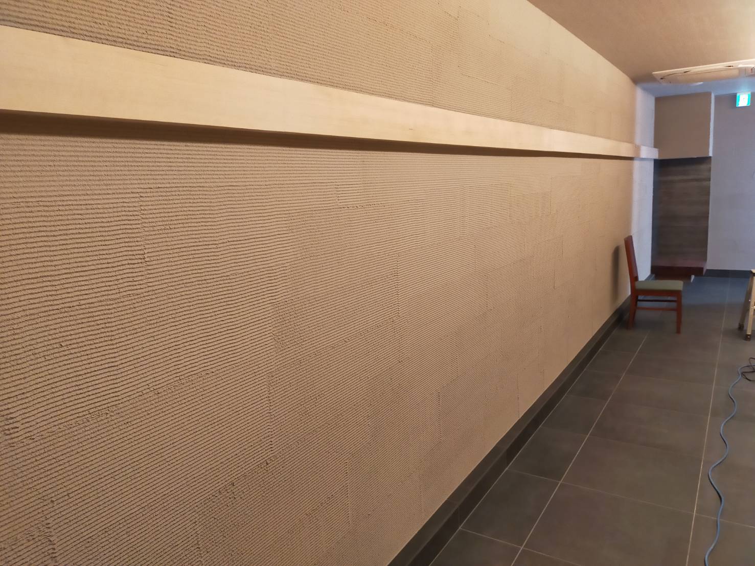 店舗のデザイン壁