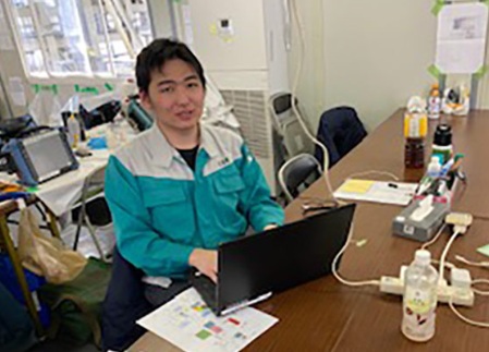 先輩社員の声B